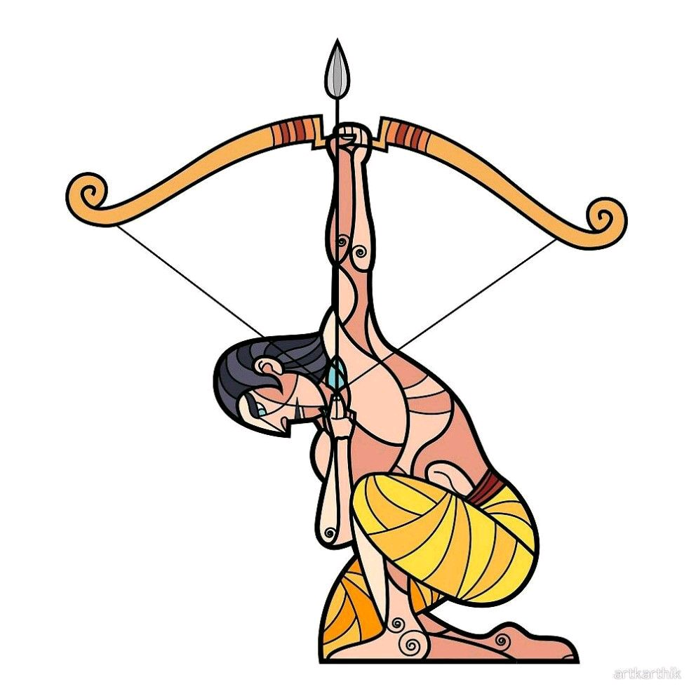 Ekalavya, Arjuna and&nbsp;Karna