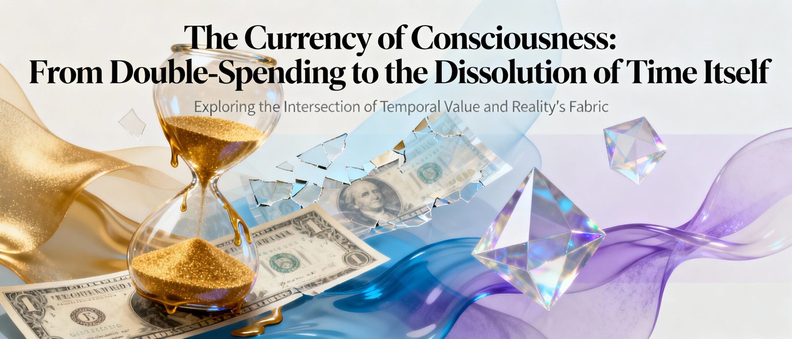 The Currency of Consciousness: From Double-Spending to the Dissolution of Time&nbsp;Itself
