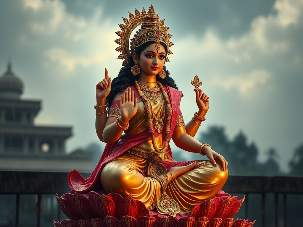 The Sacred Economics of Consciousness: A Holistic Synthesis of Lakshmi’s Complete&nbsp;Iconography