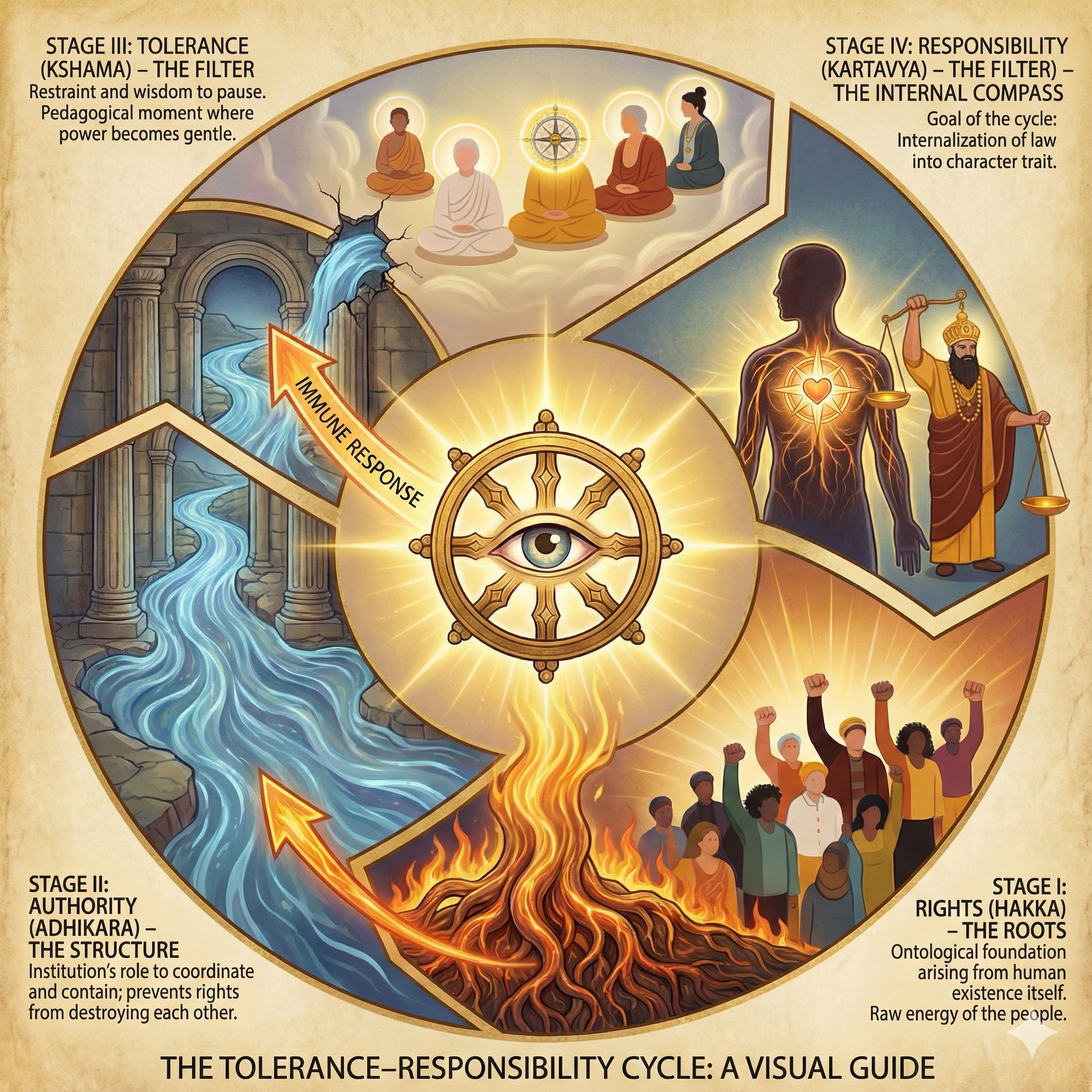 The Tolerance–Responsibility Cycle