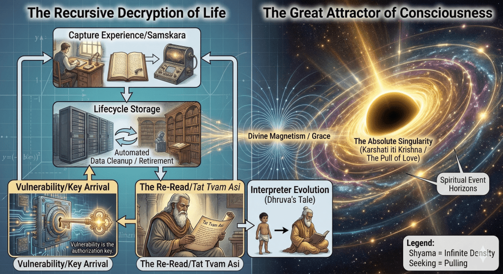 Conceptual visualization of time, knowledge accumulation, and the gradual unfolding of understanding